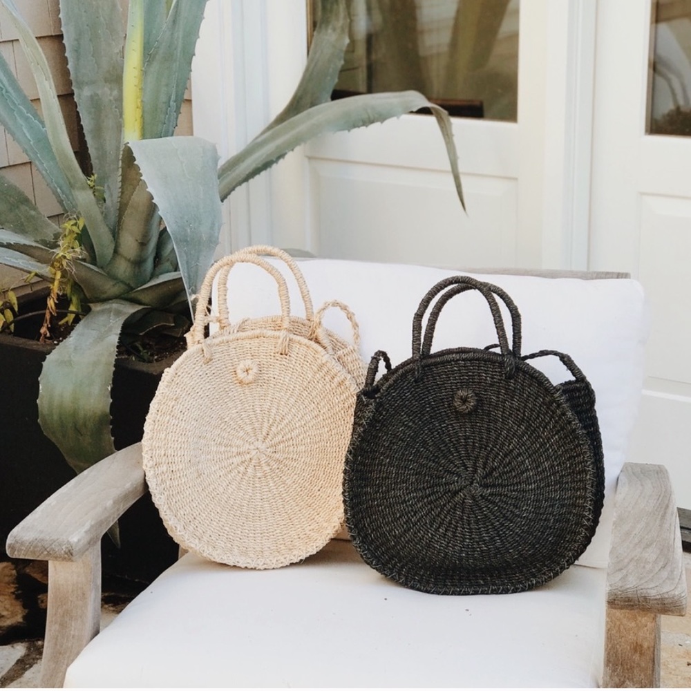 Reformation/Abaca Straw Bag
